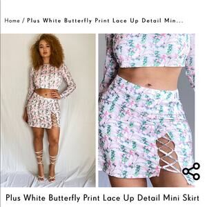 PLT corset Mini skirt